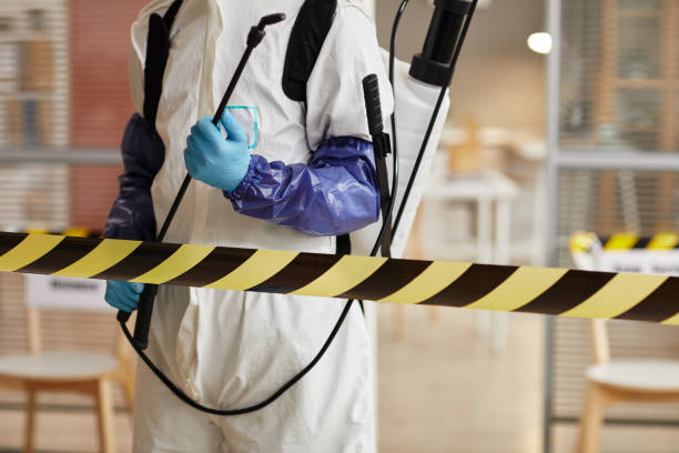 Professional Biohazard technician working in Marstons Mills, MA